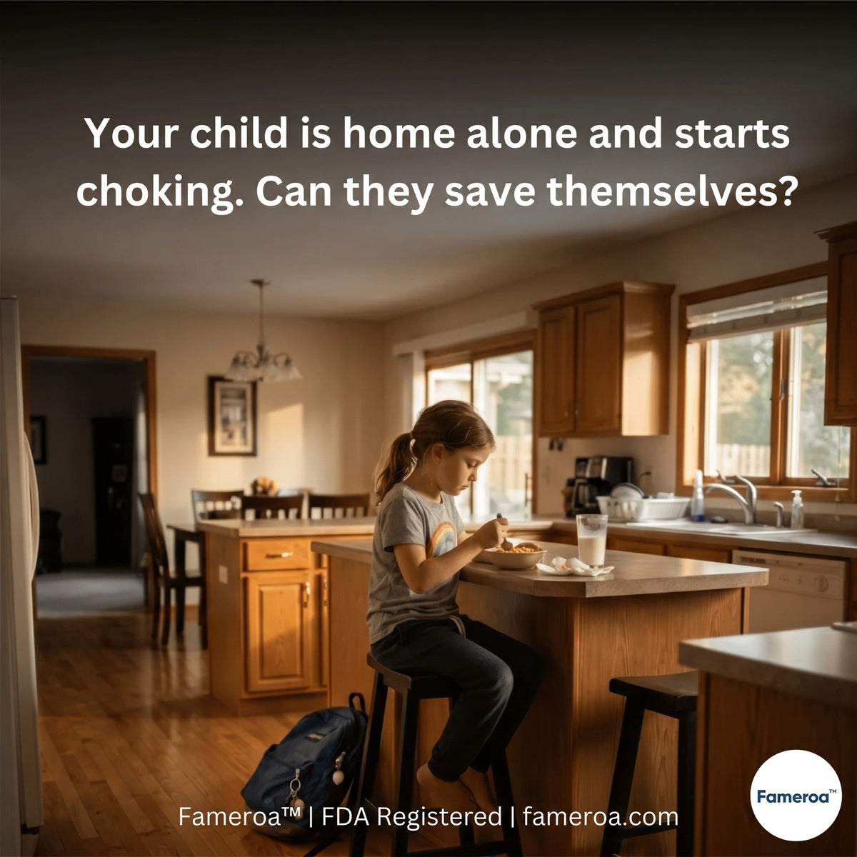 Fameroa™ One-Touch Anti-Choking Device